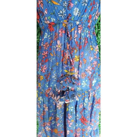 80. J.Crew X Dauphinette maxi cover-up dress in cornucopia floral - Picture 8 of 15